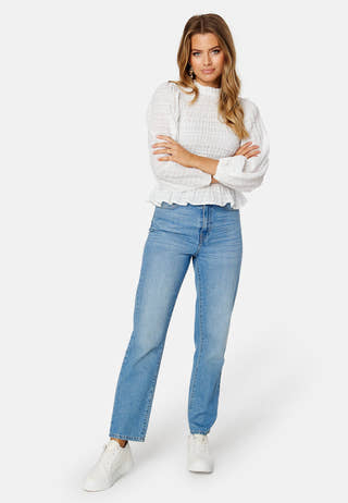 Carla LS Smock Top