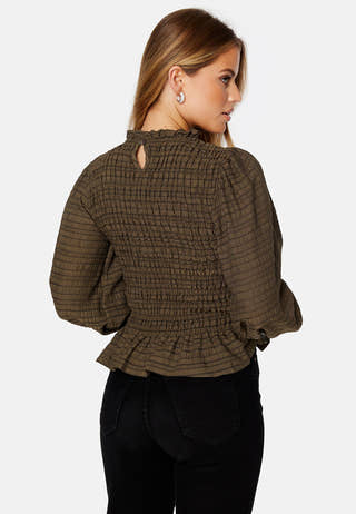 Carla LS Smock Top