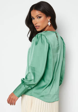 Carli LS O-neck Blouse