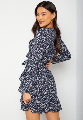 Carly L/S Wrap Dress