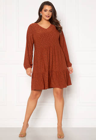 Zabby LS Knee Dress