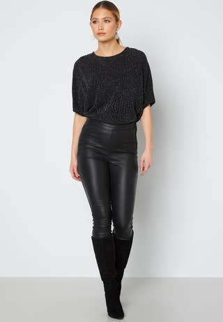 Carolla Loose Glitter Top