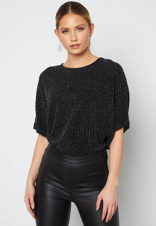 Carolla Loose Glitter Top
