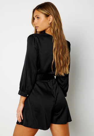 Clara 3/4 Wrap Playsuit