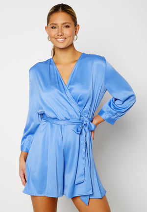 Clara 3/4 Wrap Playsuit