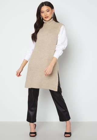 Cora Long Rollneck Vest