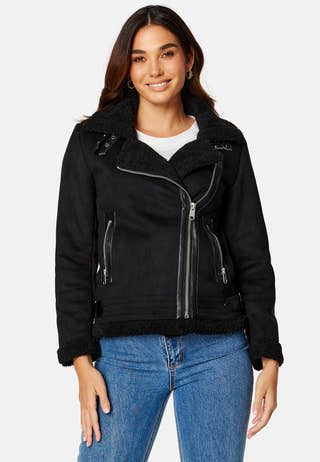 Diana Bonded Aviator Jacket