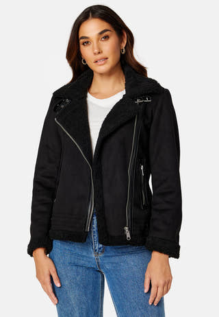Diana Bonded Aviator Jacket