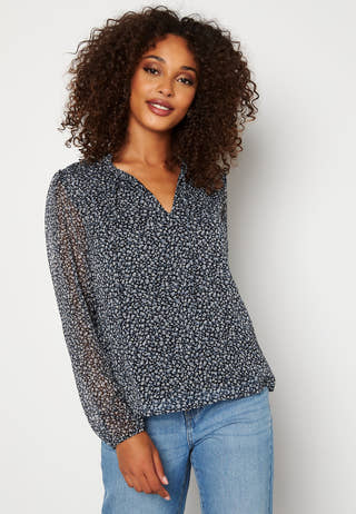 Ditsy L/S Blouse