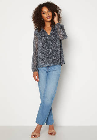 Ditsy L/S Blouse