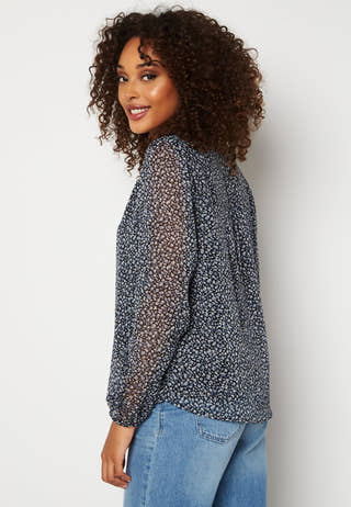 Ditsy L/S Blouse