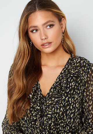 Ellie Philippa LS Short Dress