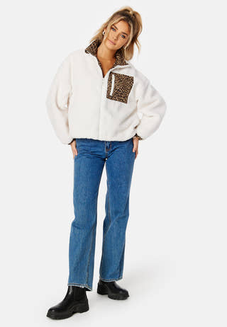 Elvira Mix Teddy Jacket