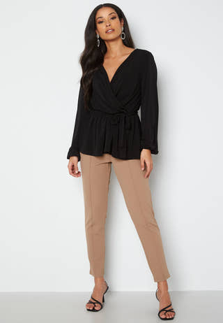 Furious Glitter Wrap Top
