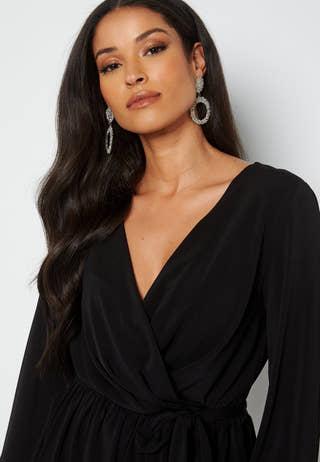 Furious Glitter Wrap Top