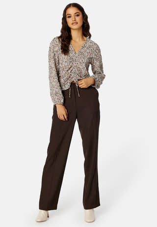 Heidi L/S Ruching Top