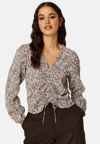 Heidi L/S Ruching Top