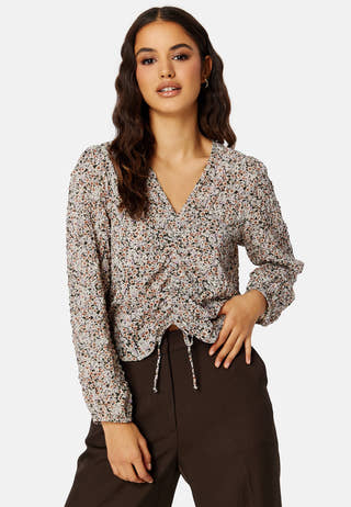 Heidi L/S Ruching Top