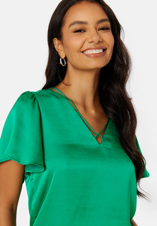 Jane SS V-Neck Top