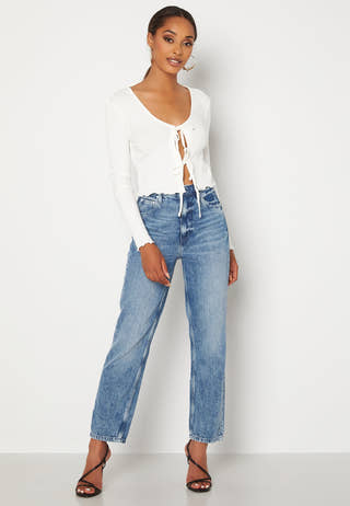 Jeanett Life L/S Cardigan Box Top