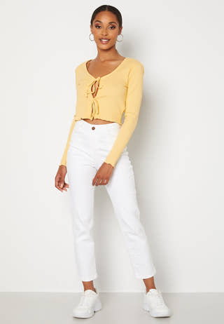 Jeanett Life L/S Cardigan Box Top