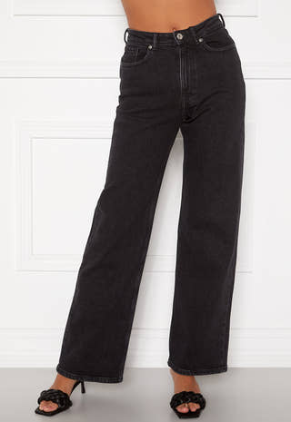 Juicy HW Black Wide Leg Jeans