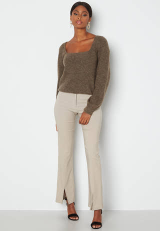 Karinna L/S Squareneck Pullover
