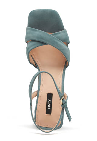 Lava Nubuck PU Heeled