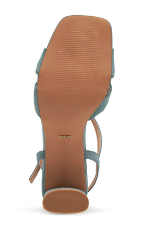 Lava Nubuck PU Heeled