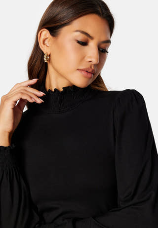 Lelva L/S Smock Top