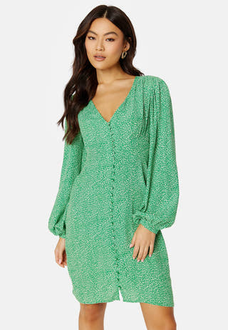 Leonora L/S V-Neck Dress