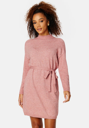 Leva L/S Belt Dress