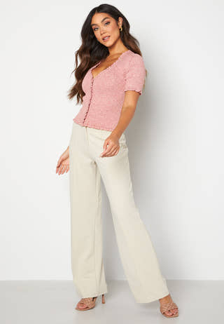 Lina S/S Ruffle Cardigan