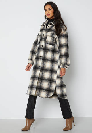 Lou Long Check Shacket