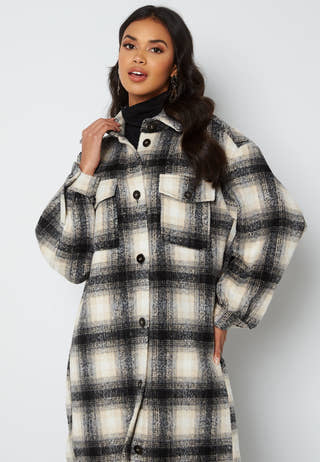 Lou Long Check Shacket