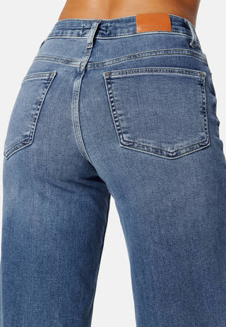 Onlmadison Blush HW Wide Denim