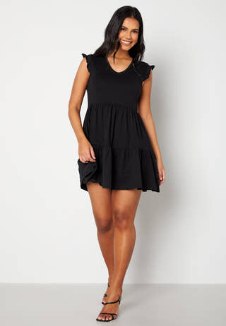 May Cap Sleeves Dress