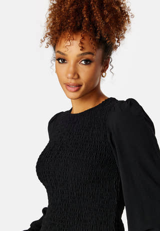 Mette LS Smock Top