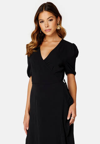 Mette SS Wrap Midi Dress