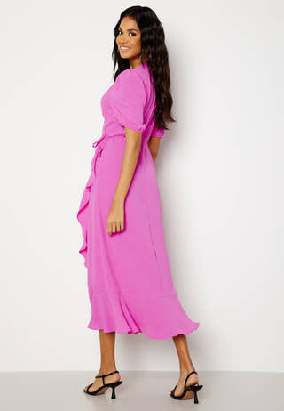 Mette SS Wrap Midi Dress
