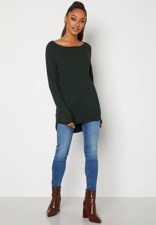 Mila Lacy L/S Long Pullover