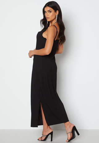 Monna S/L Slit Dress