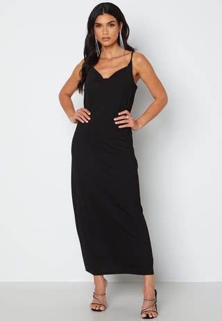 Monna S/L Slit Dress