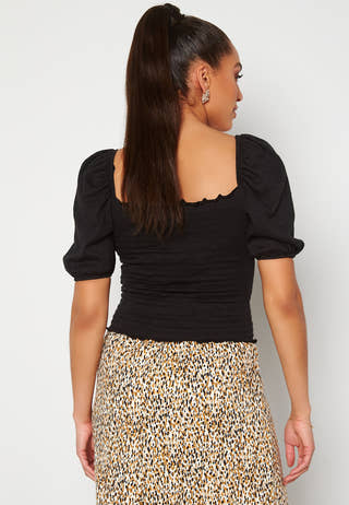 Nalena 2/4 Puff Smock Top
