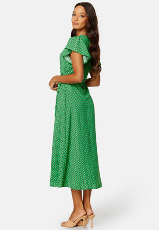 Naomi S/S Midi Wrap Dress