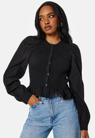 New Aspen LS Smock Top