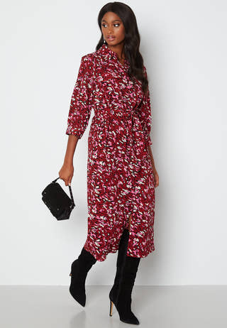 Nova Lux 3/4 Long Shirt Dress