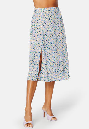 Nya HW Slit Midi Skirt