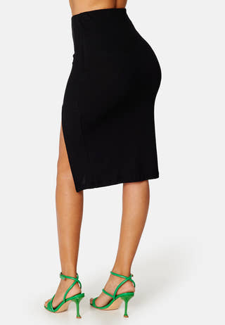 Olivia Bodycon Slit Skirt