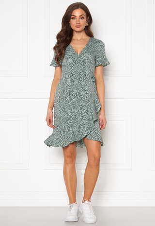 Olivia S/S Wrap Dress